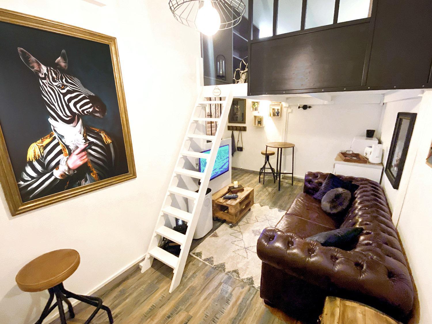 L'Intimiste A St Lo - Studio Duplex Prive - Atypique - Netflix - Wifi - Parking Gratuit - Entree Autonome Saint-Lo Exterior photo